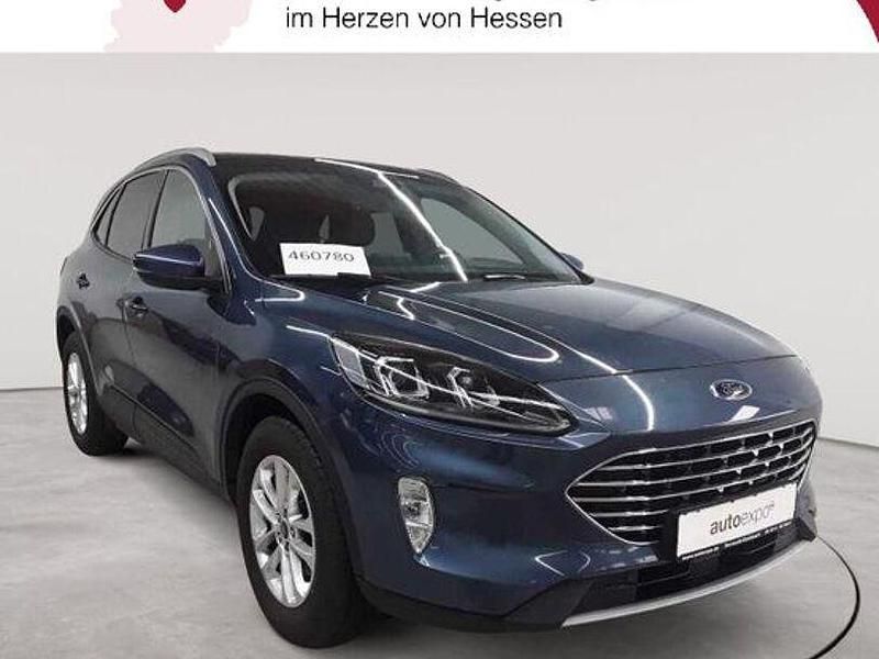 Blau Gebraucht 2021 Ford Kuga Titanium X SUV | 17.589 € (Fairer Preis) - Bild 1/4