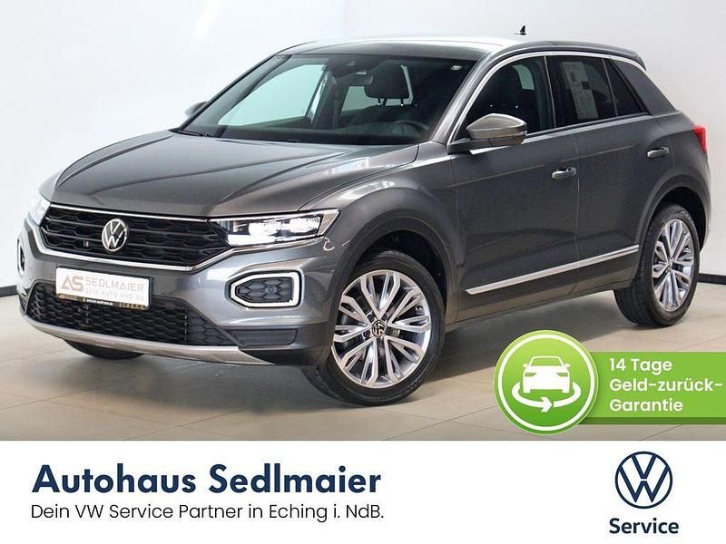 Indiumgrau Gebraucht 2021 VW T-Roc Sound SUV | 27.690 € (Etwas zu teuer) - Bild 1/4
