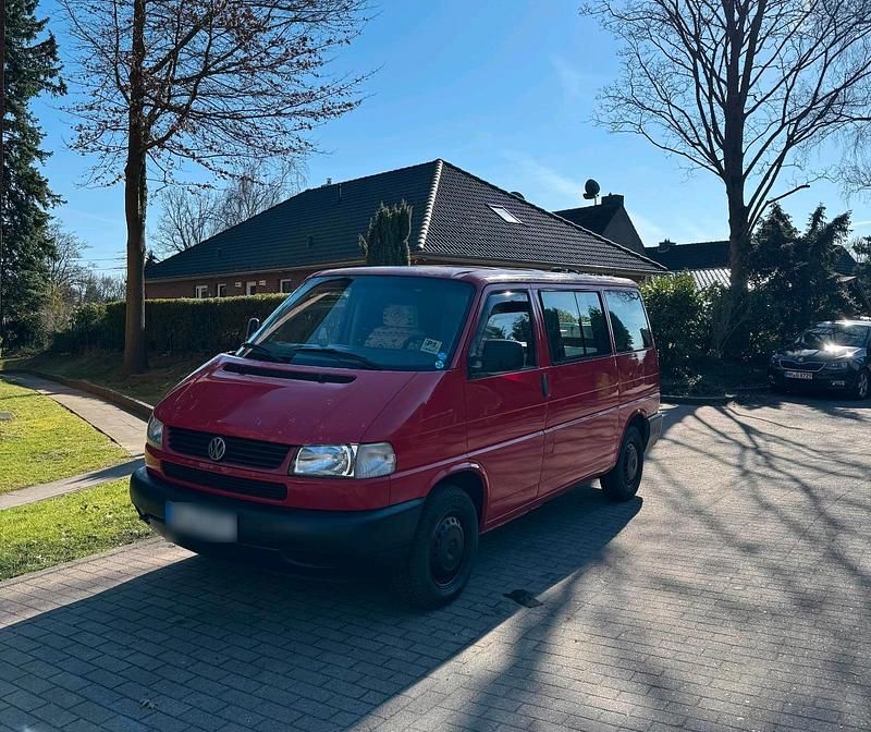 Gebraucht VW Transporter 68 PS (50 kW) 1998 Rot Van