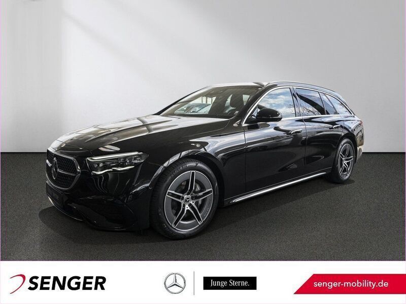 Schwarz Gebraucht 2024 Mercedes E220 AMG line Limousine | 53.840 € (Fairer Preis) - Bild 1/4