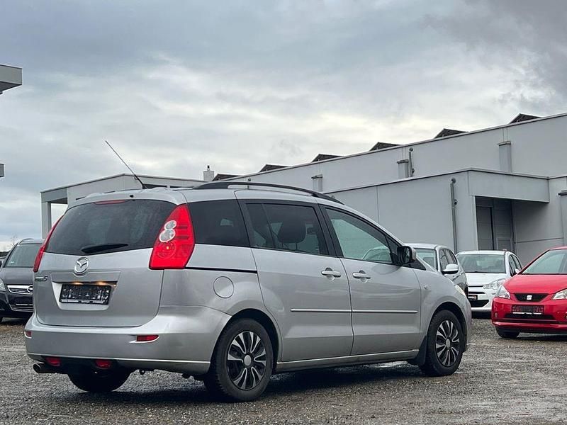 Gebraucht Mazda 5 Comfort 110 PS (80 kW) 2006 Silber Van / Kleinbus