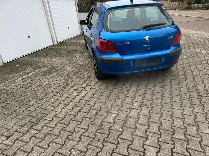 Gebraucht Peugeot 307 88 PS (64 kW) 2005 Blau Kleinwagen