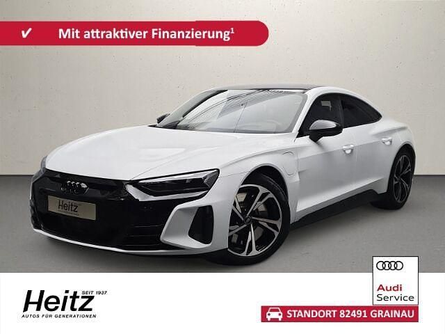 Weiß Gebraucht 2022 Audi e-tron GT quattro Sport Limousine | 59.730 € (Fairer Preis) - Bild 1/2