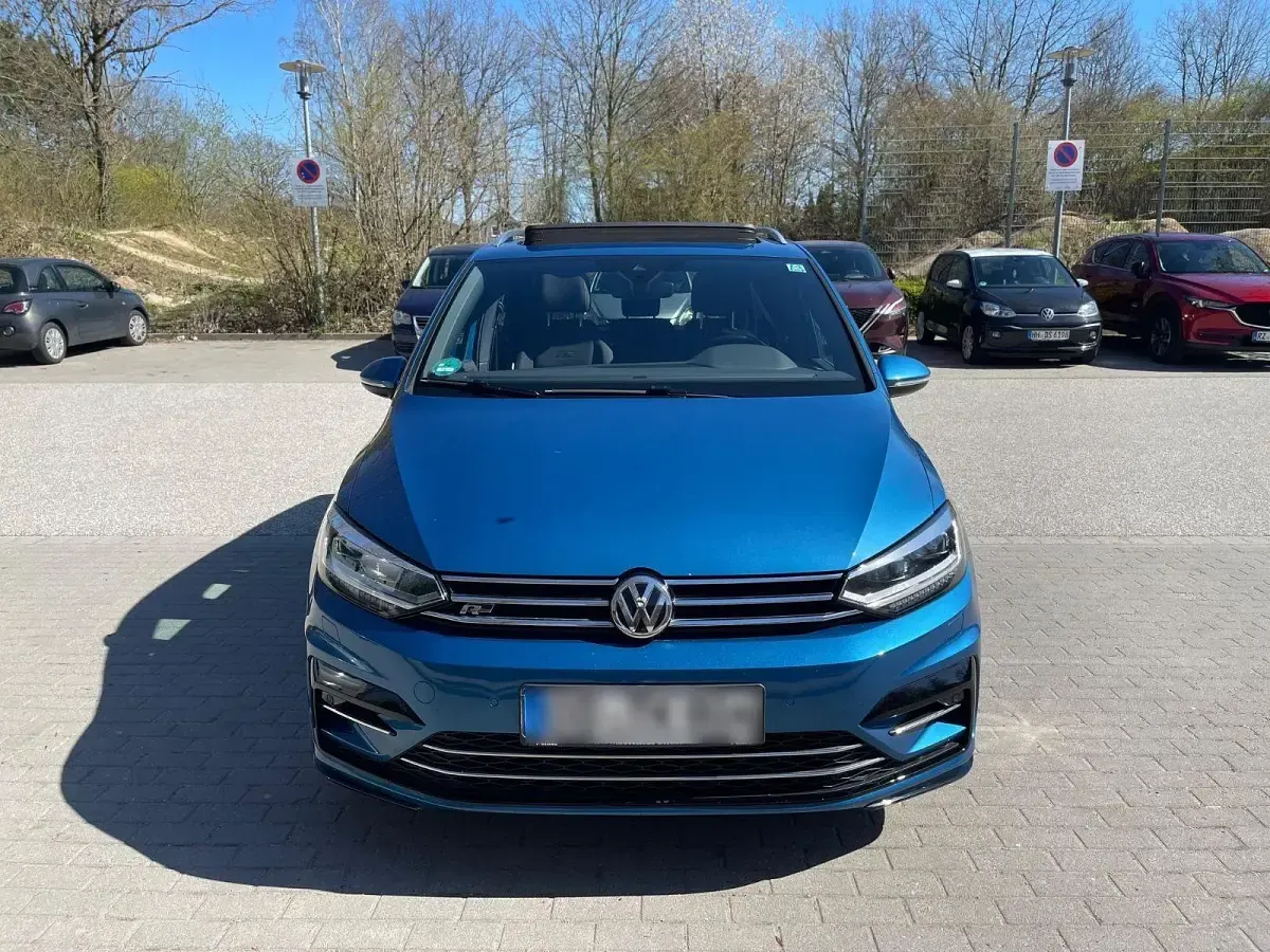 Gebraucht VW Touran Highline 190 PS (139 kW) 2016 Blau Van / Kleinbus