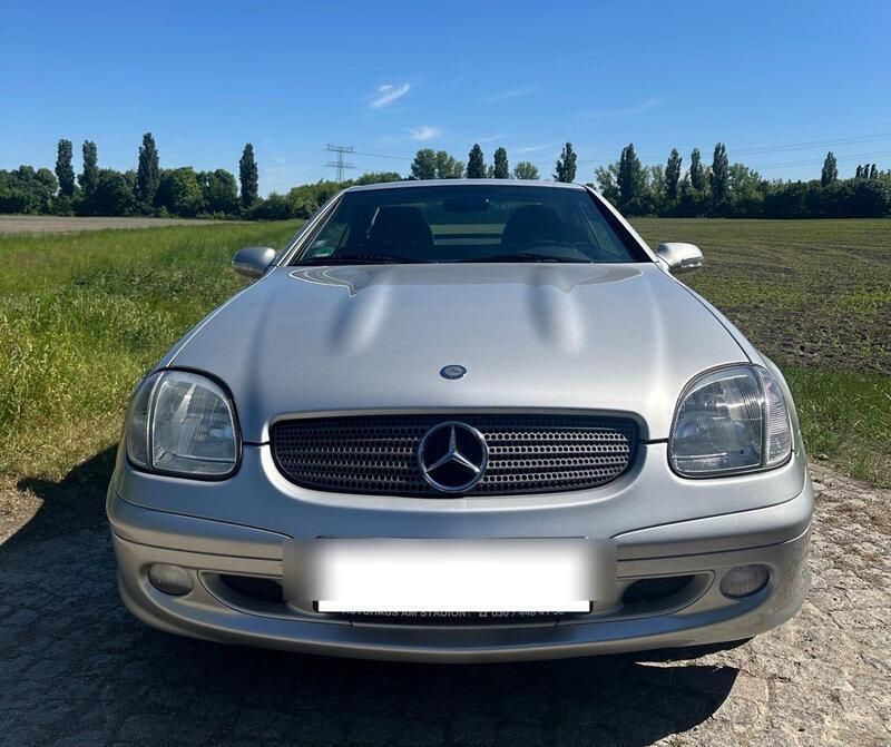Silber Gebraucht 2002 Mercedes SLK320 Cabrio | 13.000 € (Teuer) - Bild 1/4
