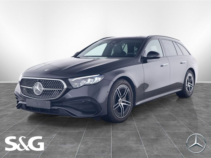 Metalliclack graphitgrau Gebraucht 2024 Mercedes E300 AMG Kombi | 51.290 € (Superpreis) - Bild 1/4