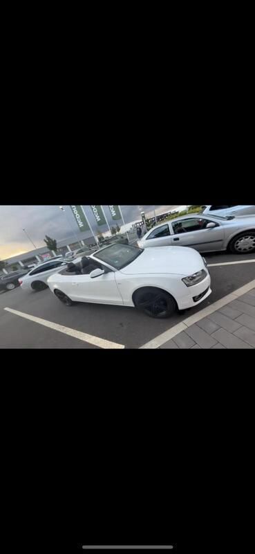 Weiß Gebraucht 2010 Audi A5 Cabriolet Cabrio | 8.500 € (Fairer Preis) - Bild 1/4