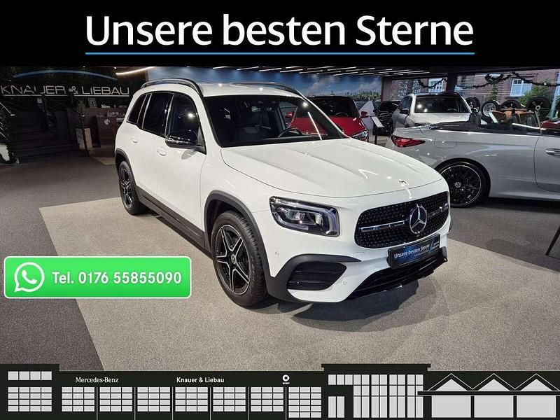 Weiß Gebraucht 2023 Mercedes GLB200 AMG line SUV | 39.660 € (Fairer Preis) - Bild 1/4