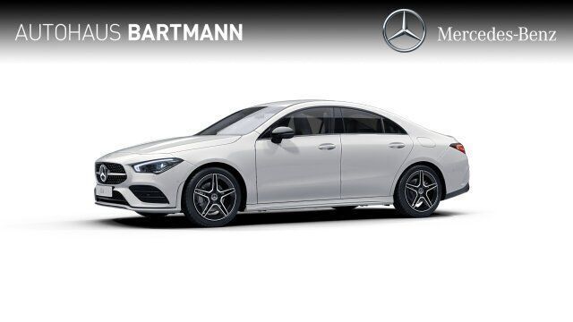 Unilack polarweiß Gebraucht 2023 Mercedes CLA200 AMG Coupé | 35.800 € (Fairer Preis) - Bild 1/4