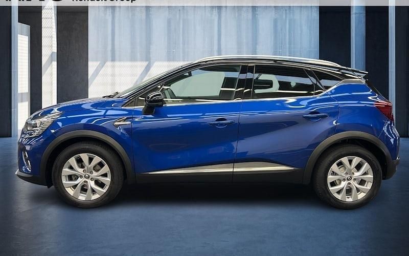 Gebraucht Renault Captur Intens 91 PS (66 kW) 2021 Blue rqh + black gne (blau) SUV