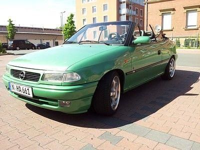 Gebraucht Opel Astra Cabriolet 102 PS (75 kW) 1998 Grün Cabrio