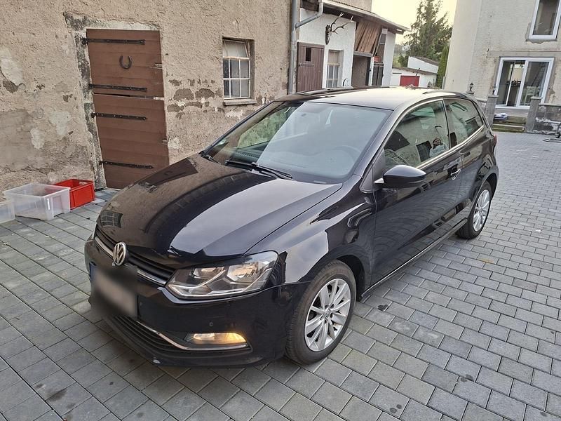 Gebraucht VW Polo R-line 60 PS (44 kW) 2015 Schwarz Kleinwagen