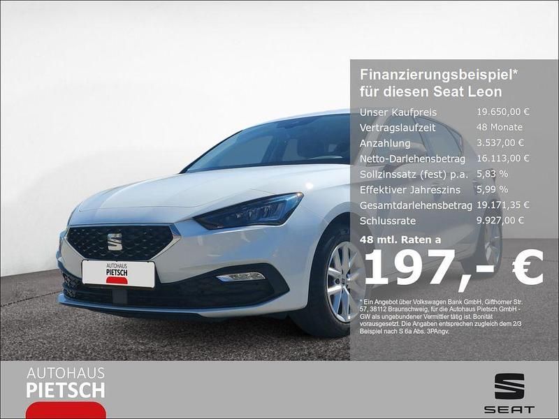 Nevada weiss Gebraucht 2022 Seat Leon Beats Limousine | 19.650 € (Fairer Preis) - Bild 1/4