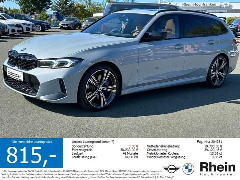 M brooklyn grau metallic Gebraucht 2024 BMW 340 Kombi | 55.890 € (Etwas zu teuer) - Bild 1/3