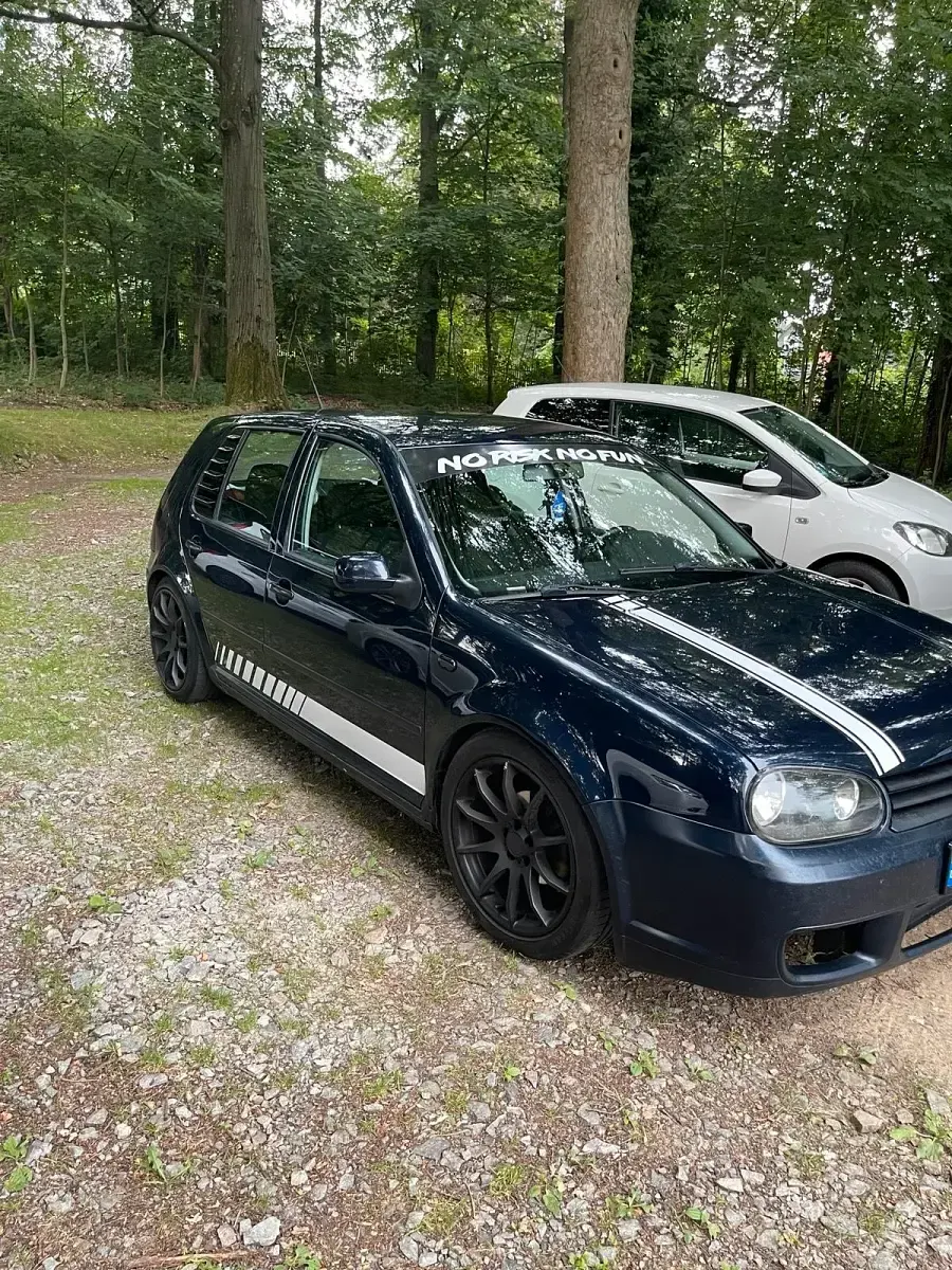 Gebraucht VW Golf IV 75 PS (55 kW) 1998 Blau Kleinwagen