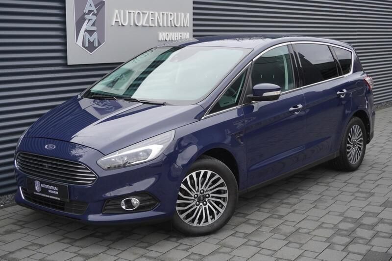 Blazerblau Gebraucht 2019 Ford S-MAX Titanium Van / Kleinbus | 23.990 € (Etwas zu teuer) - Bild 1/4