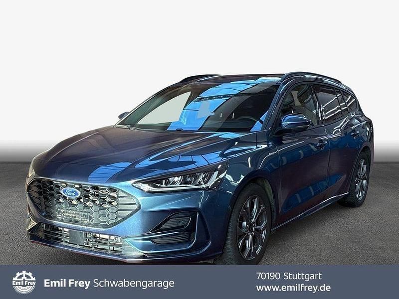 Gebraucht Ford Focus ST-Line X 125 PS (91 kW) 2023 Blau Kombi