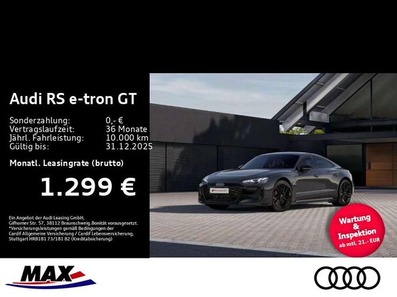 Nimbusgrau perleffekt Neu 2025 Audi RS e-tron GT Ambiente Limousine | 125.980 € (Fairer Preis) - Bild 1/3