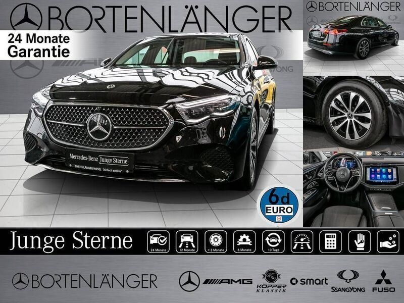 Schwarz Gebraucht 2024 Mercedes E220 Advanced Plus Limousine | 58.998 € (Teuer) - Bild 1/4
