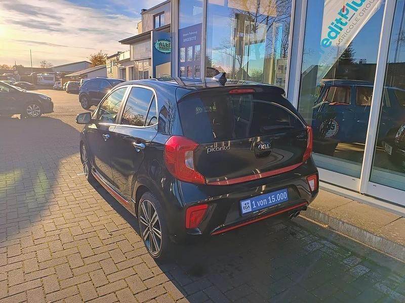 Gebraucht Kia Picanto GT-Line 84 PS (61 kW) 2017 Schwarz metallic Kleinwagen