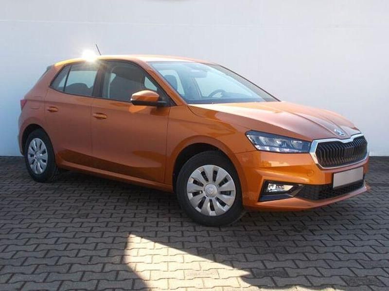 Gebraucht Skoda Fabia Selection 80 PS (58 kW) 2024 Orange Kleinwagen