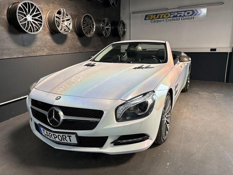 Gebraucht Mercedes SL500 435 PS (319 kW) 2013 Weiß Cabrio