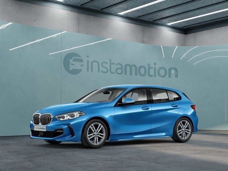 Blau Gebraucht 2021 BMW 120 M Sport Kleinwagen | 29.090 € (Fairer Preis) - Bild 1/4