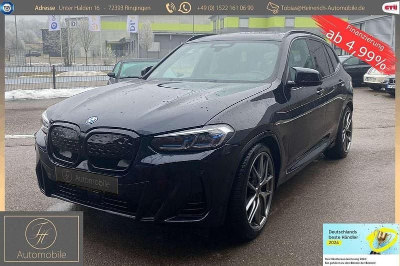 Gebraucht BMW iX3 Impressive 210 kW (286 PS) 2022 Carbonschwarz SUV