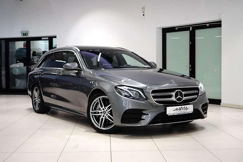 Selenitgrau metalliclack Gebraucht 2017 Mercedes E350 AMG Kombi | 25.949 € (Fairer Preis) - Bild 1/4