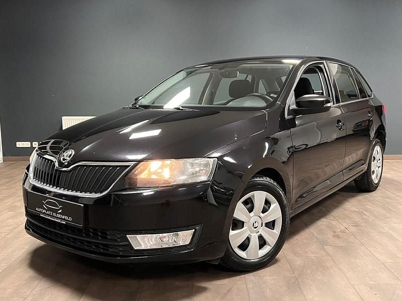 Schwarz Gebraucht 2016 Skoda Rapid Ambition Kleinwagen | 4.490 € (Guter Preis) - Bild 1/4