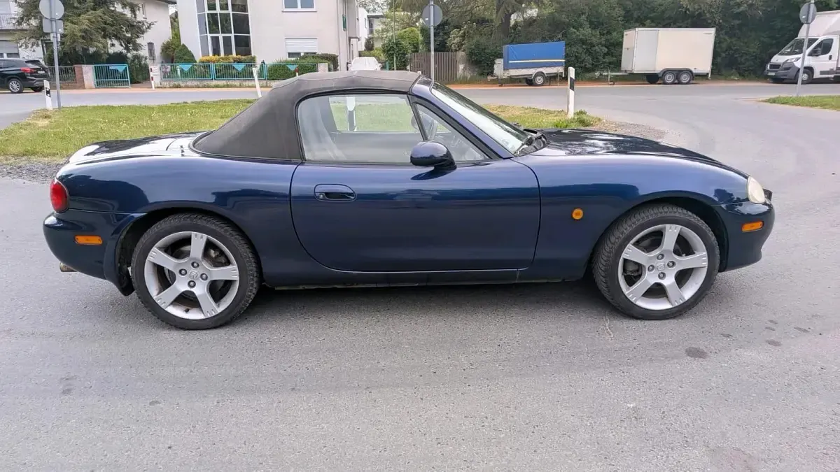 Brugt Mazda MX5 110 HK (80 kW) 2003 Blå Cabriolet