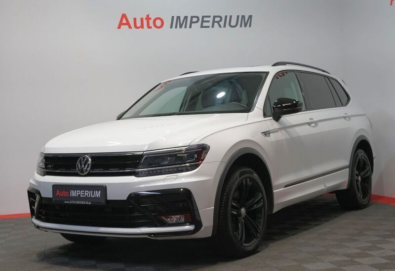 Pure white Gebraucht 2020 VW Tiguan Allspace R-line SUV | 33.590 € (Fairer Preis) - Bild 1/4