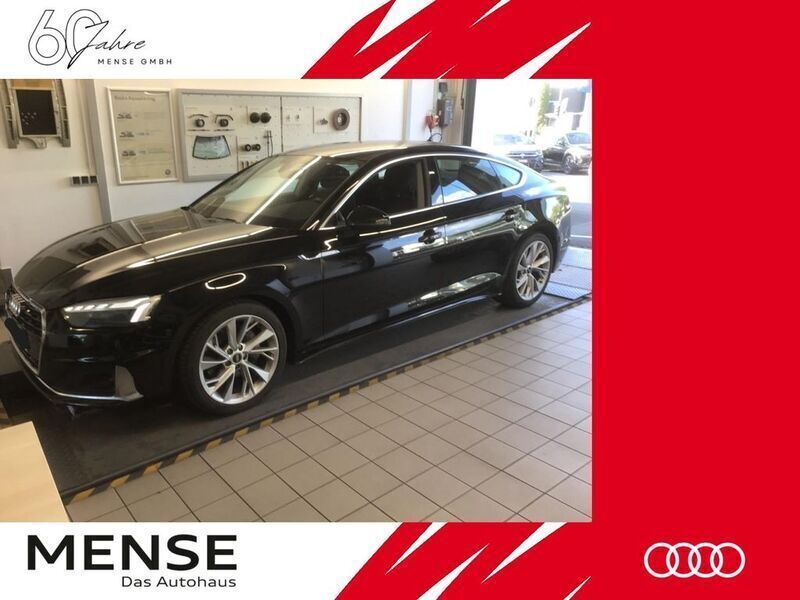 Brillantschwarz Gebraucht 2022 Audi A5 Sportback Advanced Plus Limousine | 23.000 € (Superpreis) - Bild 1/4