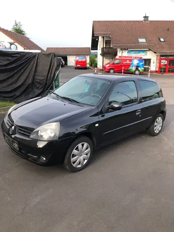 Gebraucht Renault Clio II Campus 75 PS (55 kW) 2007 Schwarz Limousine