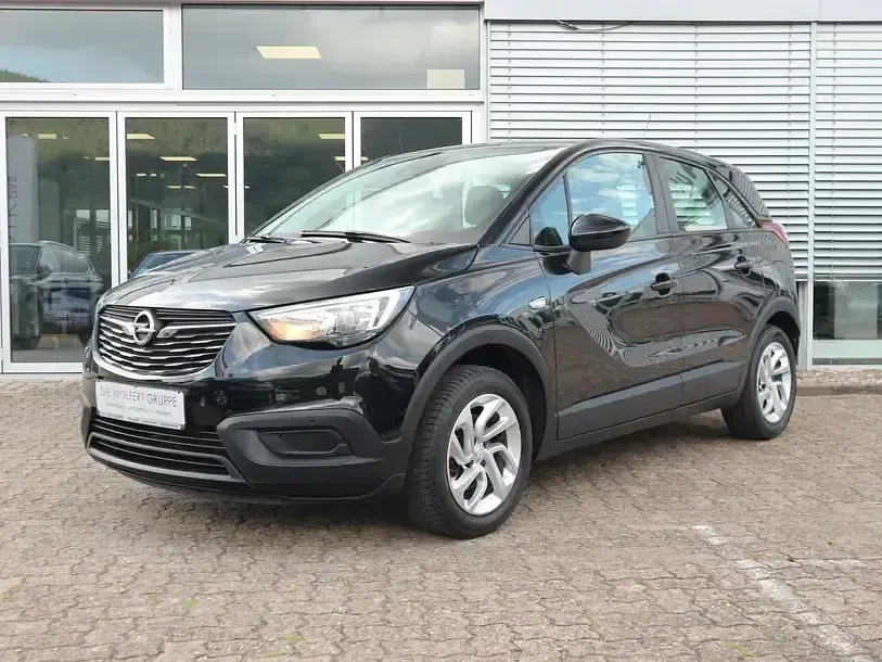 Gebraucht Opel Crossland X Edition 110 PS (80 kW) 2019 Schwarz SUV