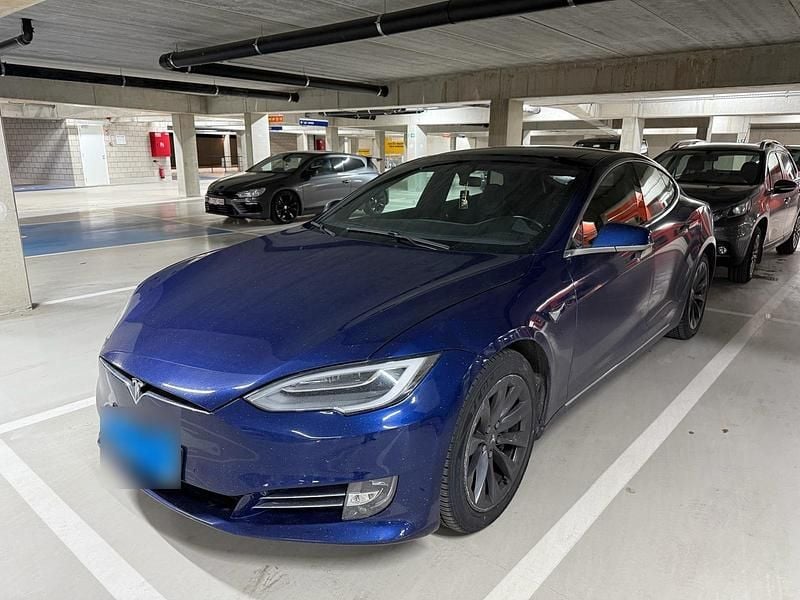 Gebraucht Tesla Model S 386 kW (525 PS) 2018 Blau Kleinwagen
