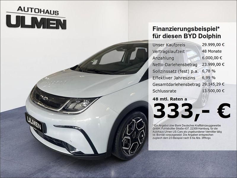 Weiss Gebraucht 2025 BYD Dolphin Comfort Kleinwagen | 29.999 € (Teuer) - Bild 1/4