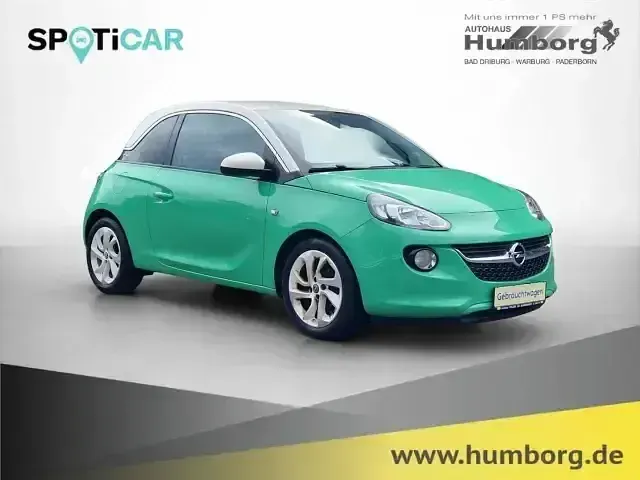 Gebraucht Opel Adam Jam 69 PS (50 kW) 2015 Uni) (gruen Kleinwagen
