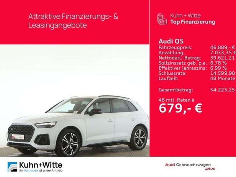 Gebraucht Audi Q5 S-Line 367 PS (269 kW) 2022 Gletscherweiß metallic SUV