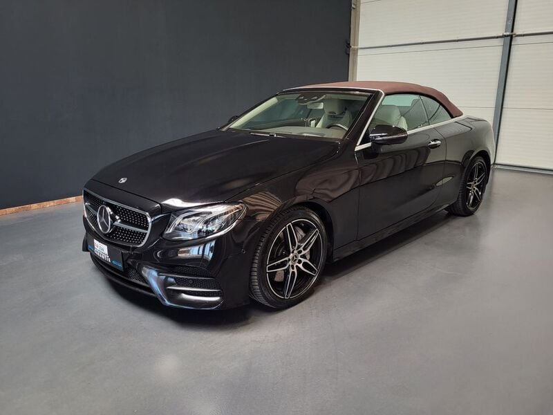 Obsidianschwarz Gebraucht 2019 Mercedes E450 AMG Cabrio | 41.950 € (Fairer Preis) - Bild 1/4