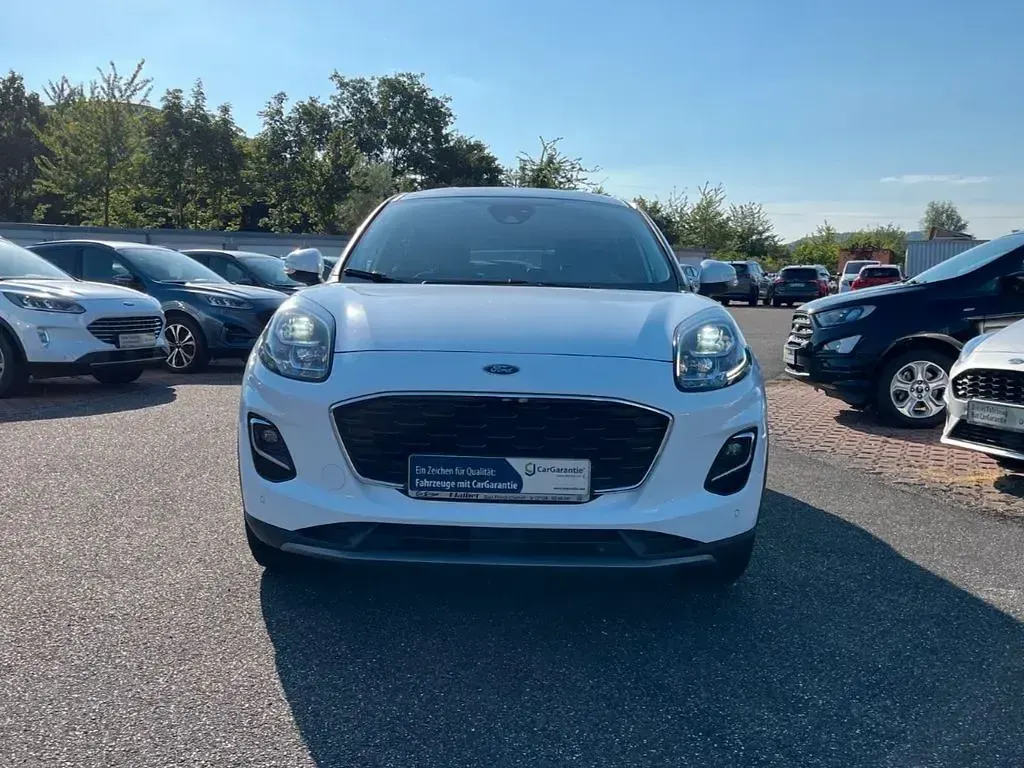 Gebraucht Ford Puma Titanium 125 PS (91 kW) 2021 Weiß SUV