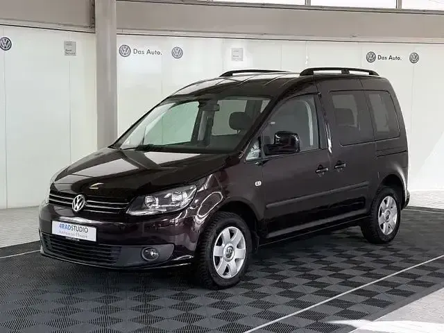 Gebraucht VW Caddy 105 PS (77 kW) 2012 Schwarz Van / Kleinbus