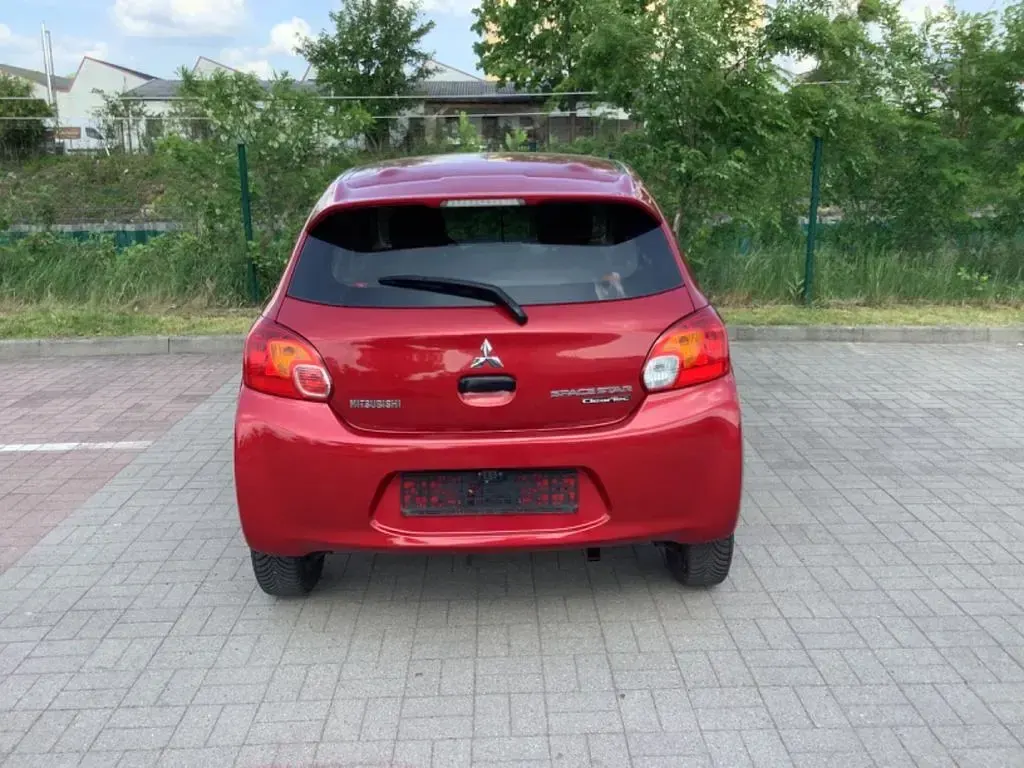 Gebraucht Mitsubishi Space Star Top 71 PS (52 kW) 2013 Rot Van / Kleinbus