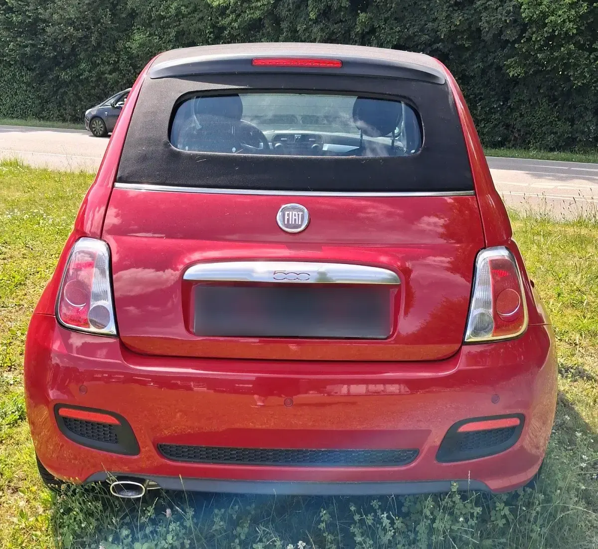 Gebraucht Fiat 500 69 PS (50 kW) 2014 Rot Cabrio