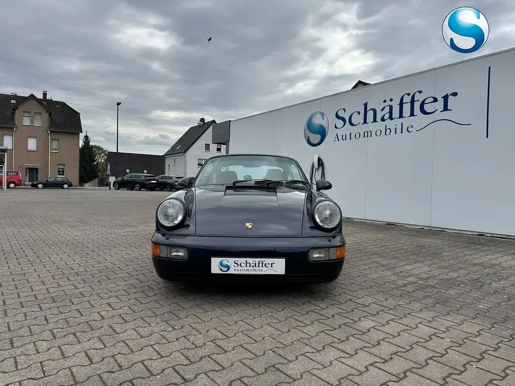 Gebraucht Porsche 911 Carrera 4 250 PS (183 kW) 1993 Mitternachtsblaumetallic mitternachtsblaumetallic Coupé