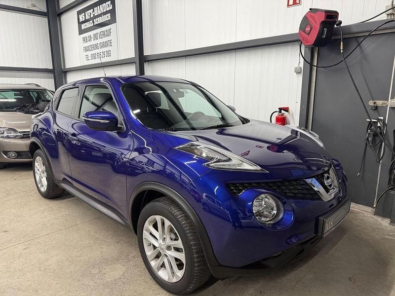 Blau Gebraucht 2015 Nissan Juke SUV | 9.885 € (Fairer Preis) - Bild 1/3