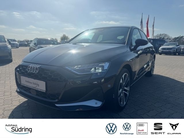 Mythosschwarz Gebraucht 2024 Audi A3 Sportback Advanced Limousine | 31.789 € (Superpreis) - Bild 1/4