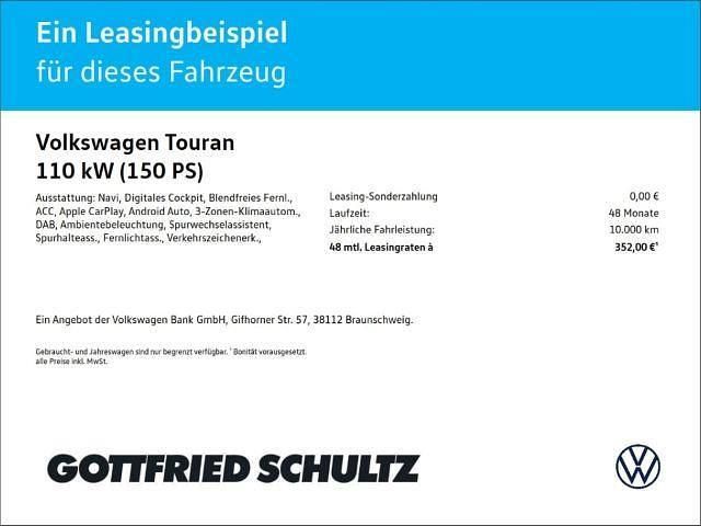 Schwarz Gebraucht 2024 VW Touran Move Van / Kleinbus | 34.990 € (Guter Preis) - Bild 1/1