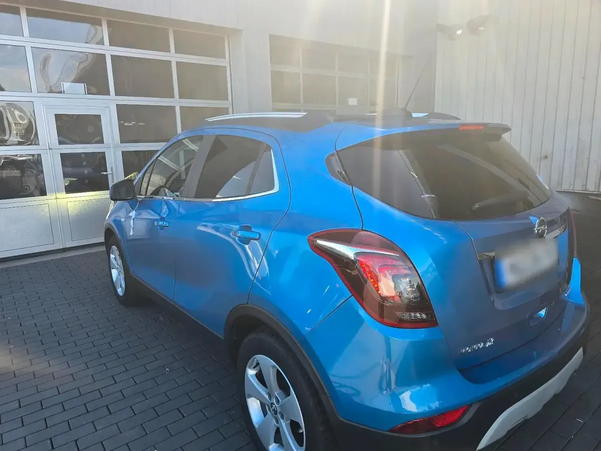 Gebraucht Opel Mokka X 140 PS (102 kW) 2016 Blau SUV
