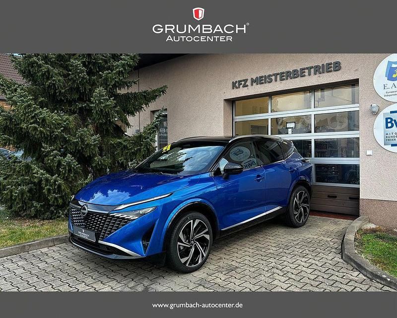 (xgz) magnetic blue (rcf) dach black (kh3) Neu 2025 Nissan Qashqai Tekna+ SUV | 32.980 € (Guter Preis) - Bild 1/4